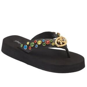NWOB Jeffrey Campbell Jewel flip flops